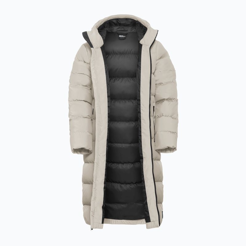 Women's down coat Jack Wolfskin Frozen Palace pale sand 11