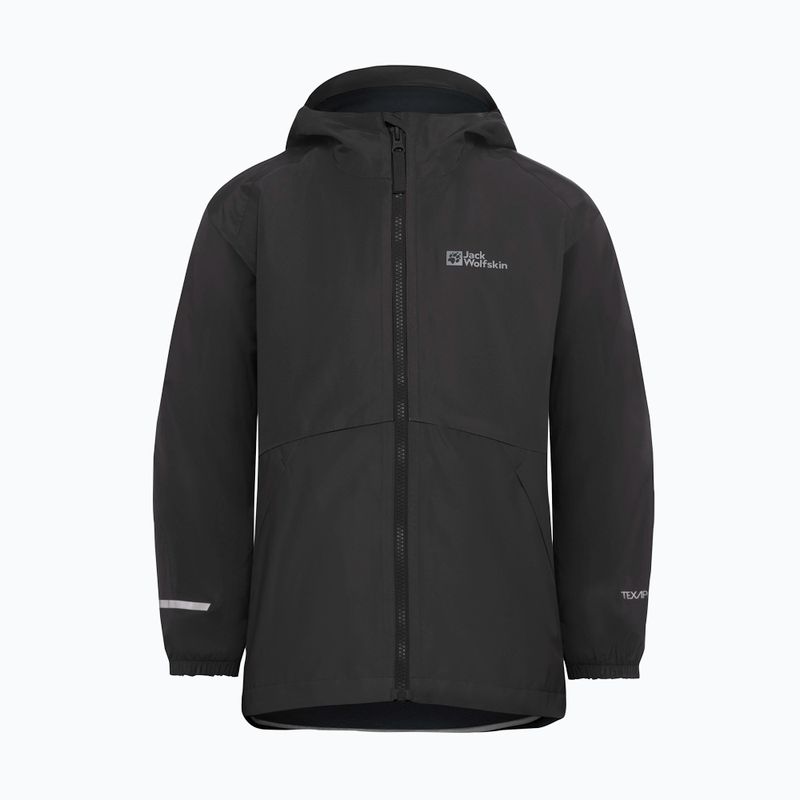 Children's 3-in-1 Jacket Jack Wolfskin Iceland 3IN1 black