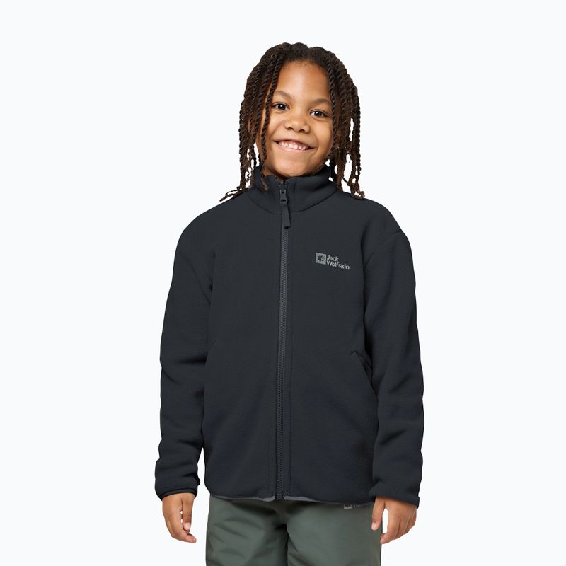 Children's 3in1 jacket Jack Wolfskin Iceland 3IN1 black 9