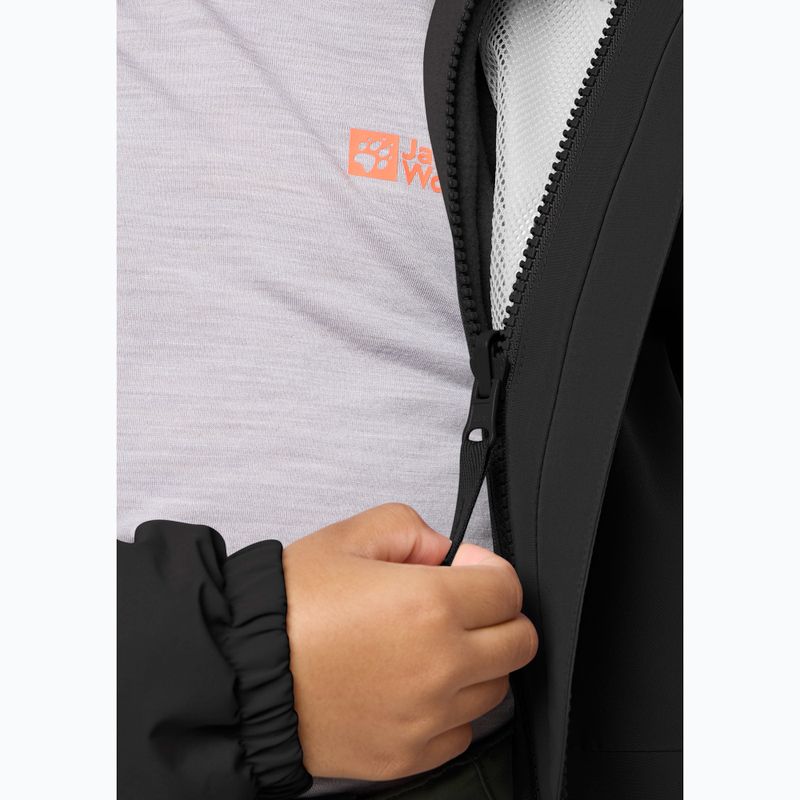 Children's 3in1 jacket Jack Wolfskin Iceland 3IN1 black 11