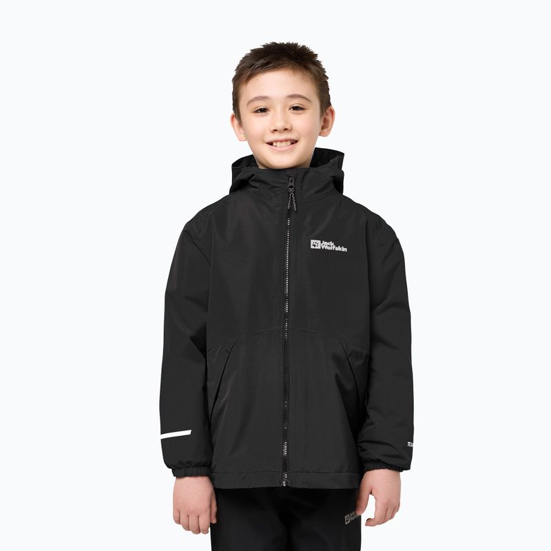 Children's 3-in-1 Jacket Jack Wolfskin Iceland 3IN1 black 12
