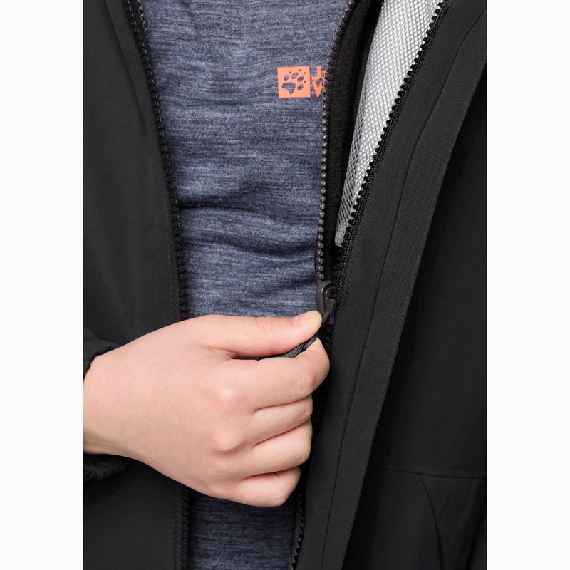 Children's 3in1 jacket Jack Wolfskin Iceland 3IN1 black 16