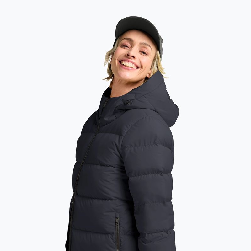 Women's down coat Jack Wolfskin Frozen Palace Coat dark navy 5