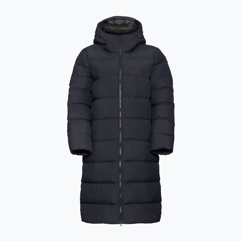 Women's down coat Jack Wolfskin Frozen Palace Coat dark navy 9