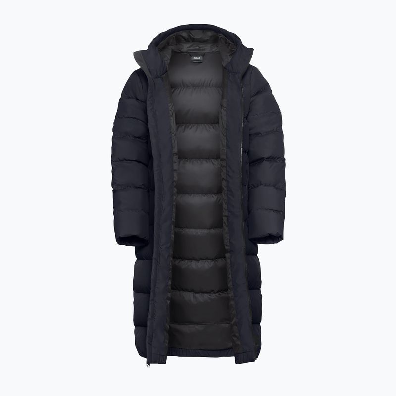 Women's down coat Jack Wolfskin Frozen Palace Coat dark navy 11