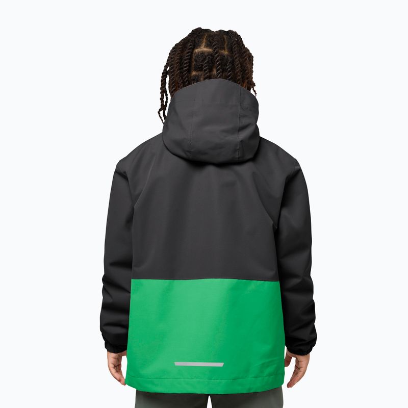 Children's 3in1 jacket Jack Wolfskin Iceland 3IN1 mystic green 9