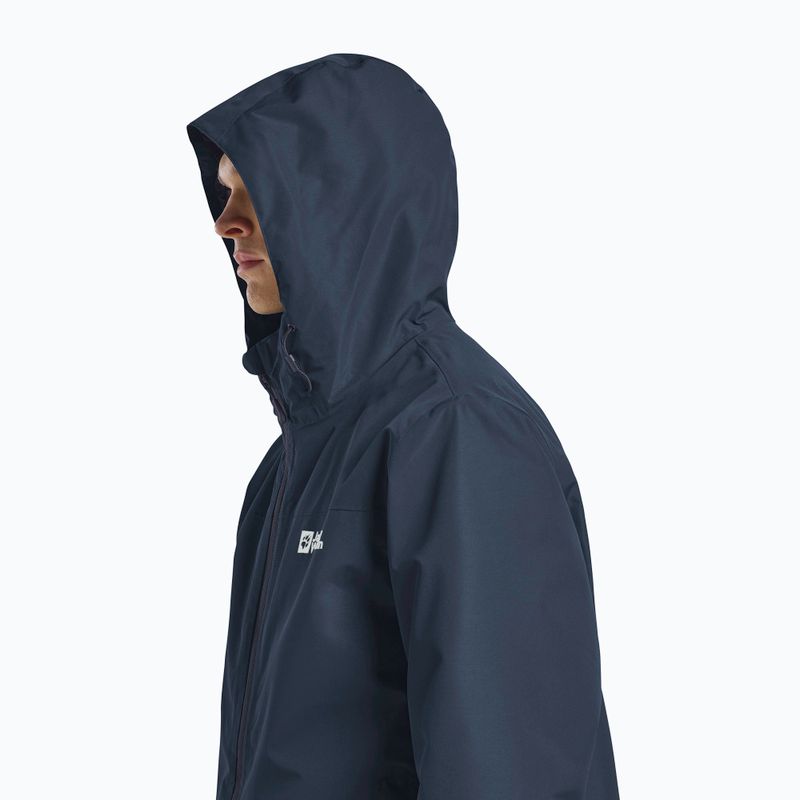 Men's 3-in-1 jacket Jack Wolfskin Taubenberg 3In1 midnight sky 7