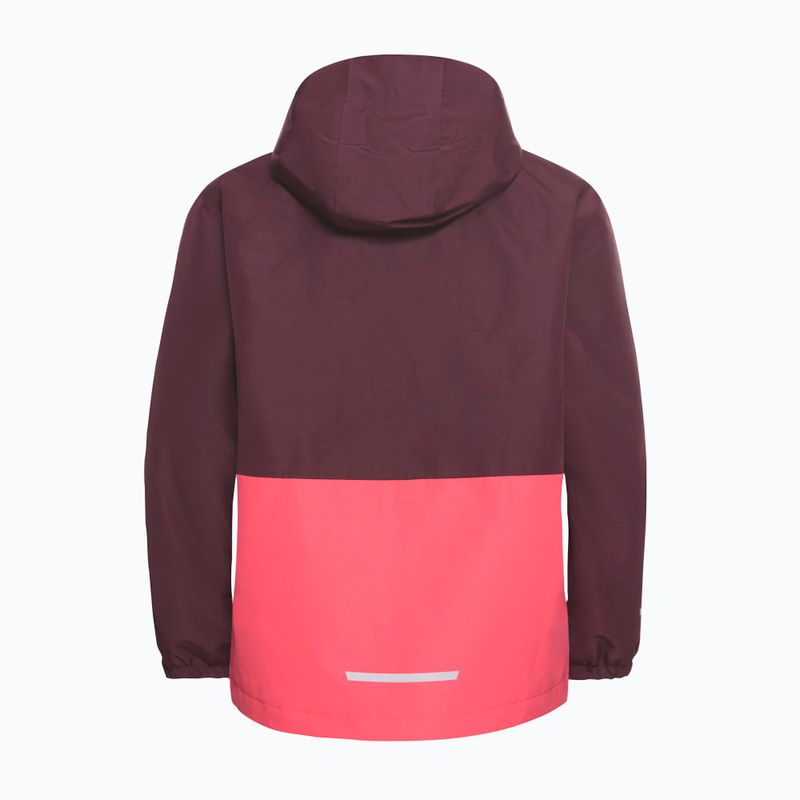 Children's 3-in-1 jacket Jack Wolfskin Iceland 3IN1 sunset coral 2