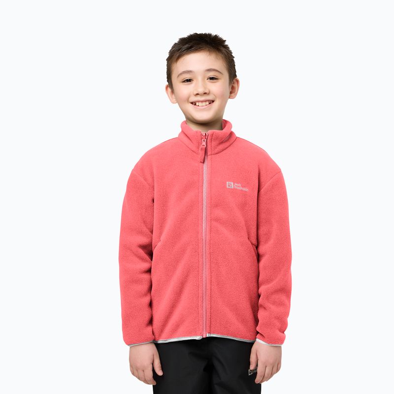 Children's 3in1 jacket Jack Wolfskin Iceland 3IN1 sunset coral 15