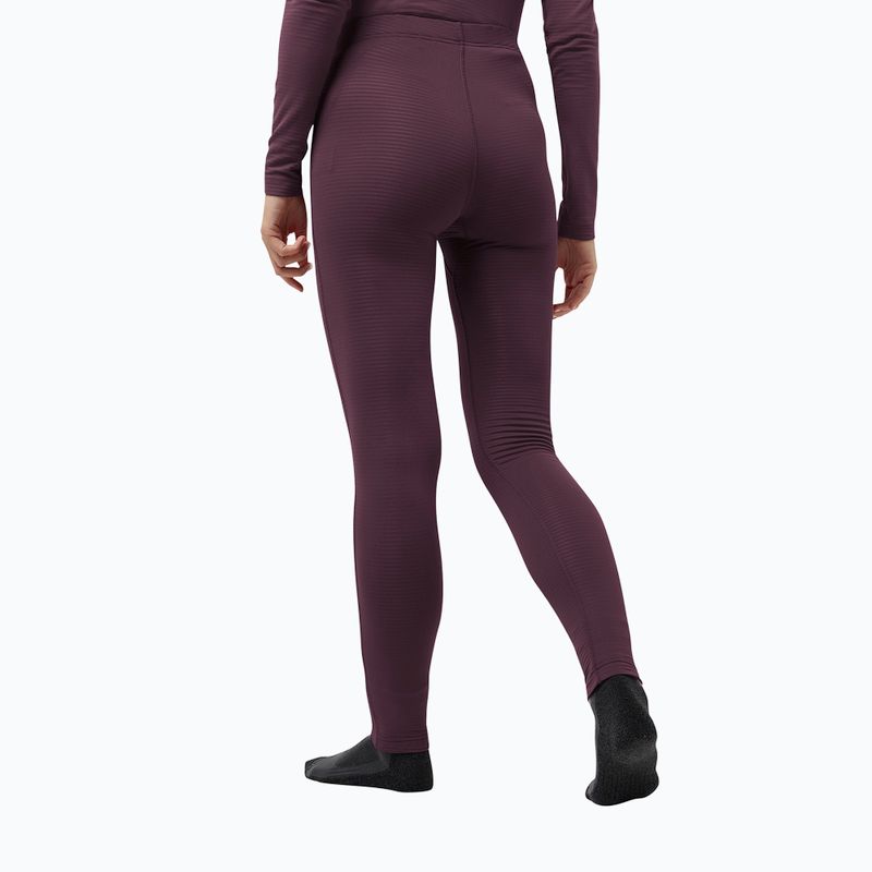 Women's thermal trousers Jack Wolfskin Infinite Warm amaranth 2