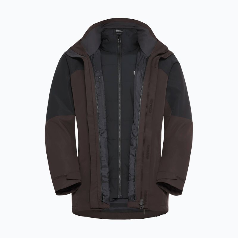 Men's 3in1 jacket Jack Wolfskin Romberg 3In1 peat 20