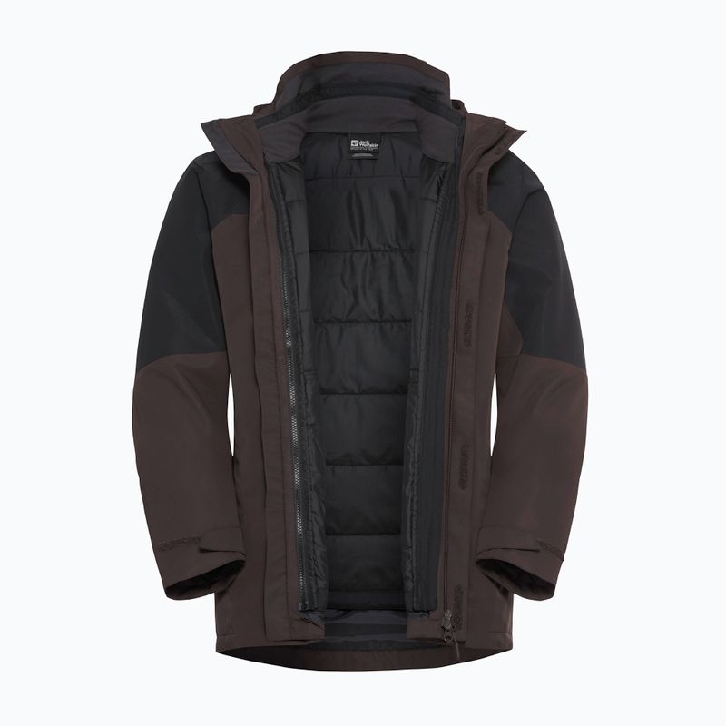 Men's 3in1 jacket Jack Wolfskin Romberg 3In1 peat 21
