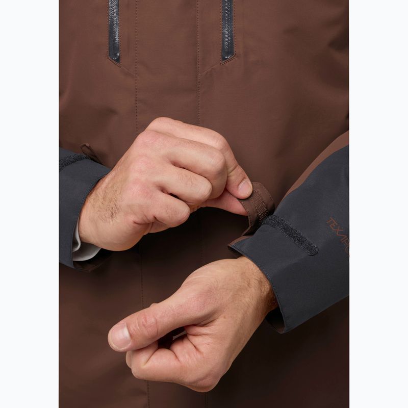 Men's 3in1 jacket Jack Wolfskin Jasper 3In1 hot choc 11