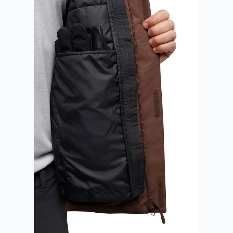 Men's 3in1 jacket Jack Wolfskin Jasper 3In1 hot choc 17