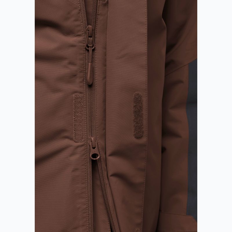 Men's 3in1 jacket Jack Wolfskin Jasper 3In1 hot choc 18
