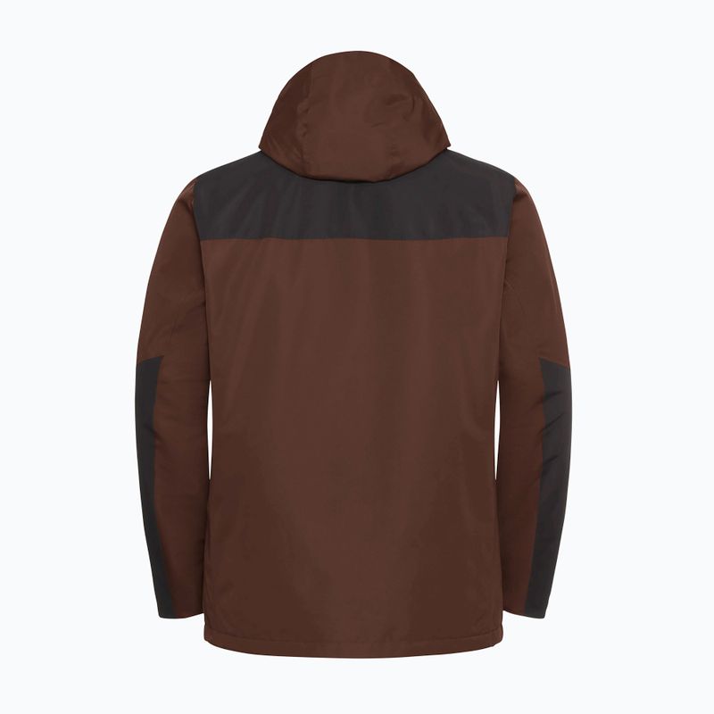 Men's 3in1 jacket Jack Wolfskin Jasper 3In1 hot choc 20