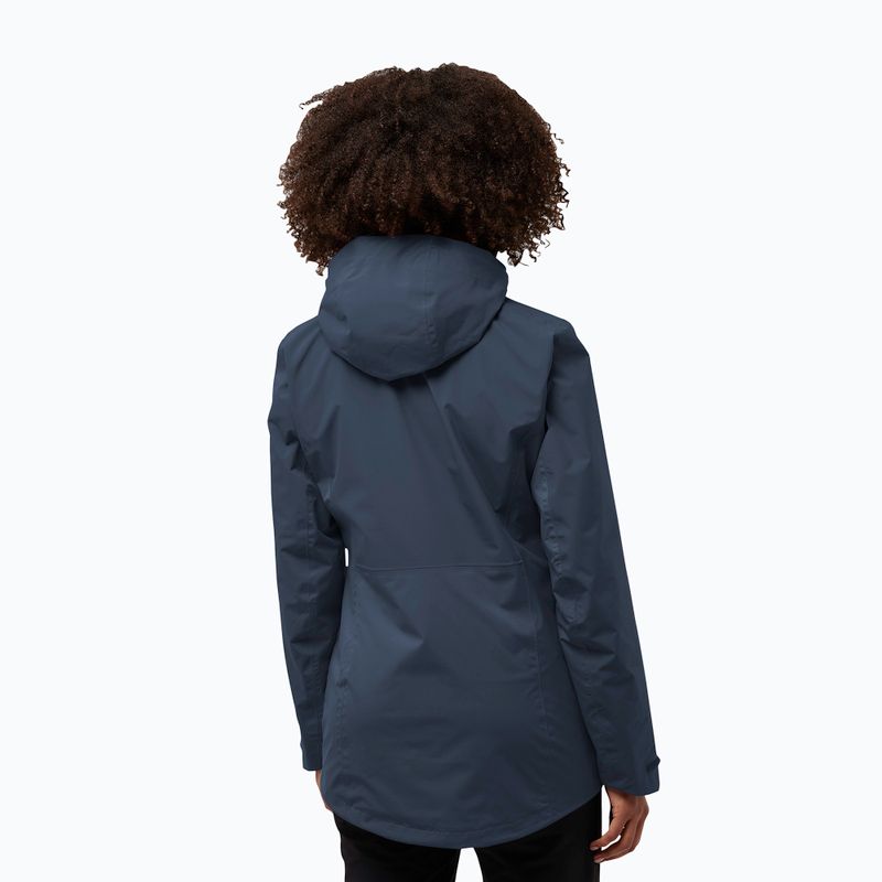 Women's 3in1 jacket Jack Wolfskin Hunberg 3In1 midnight sky 2