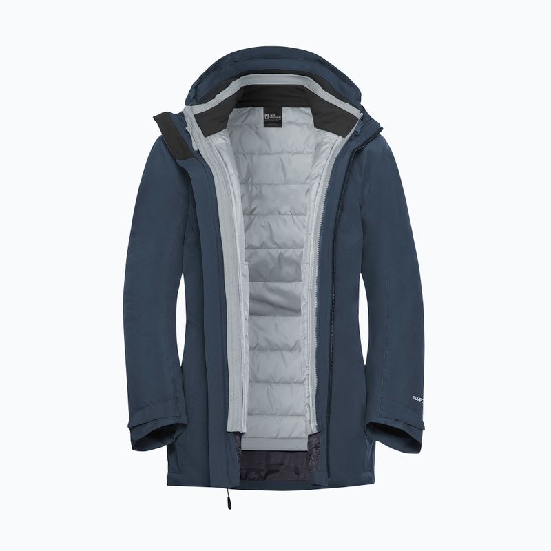 Women's 3in1 jacket Jack Wolfskin Hunberg 3In1 midnight sky 16