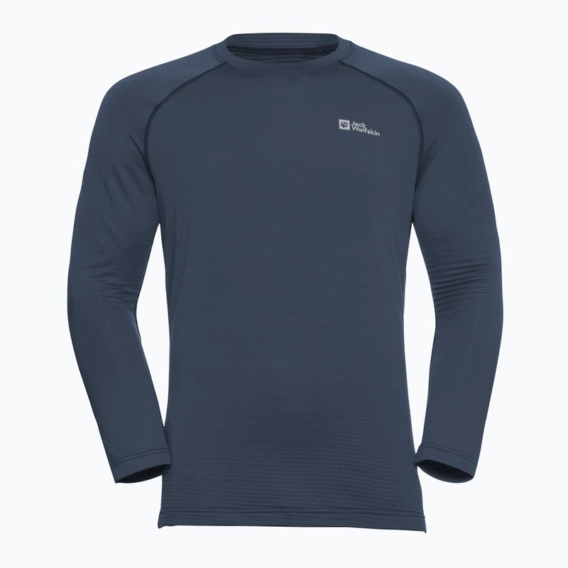 Men's thermal longsleeve Jack Wolfskin Infinite Warm midnight sky 3