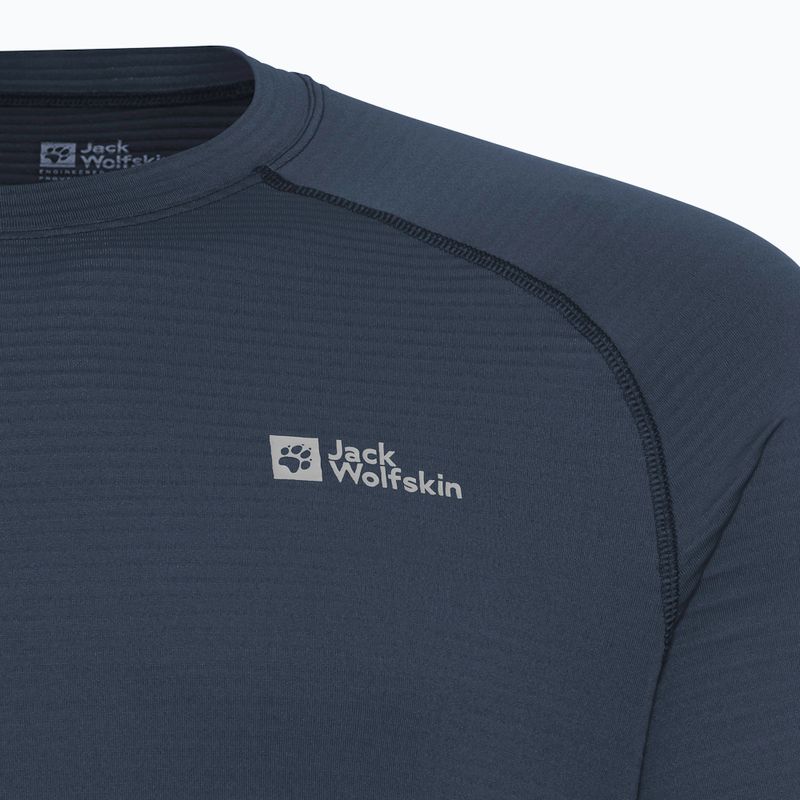 Men's thermal longsleeve Jack Wolfskin Infinite Warm midnight sky 5