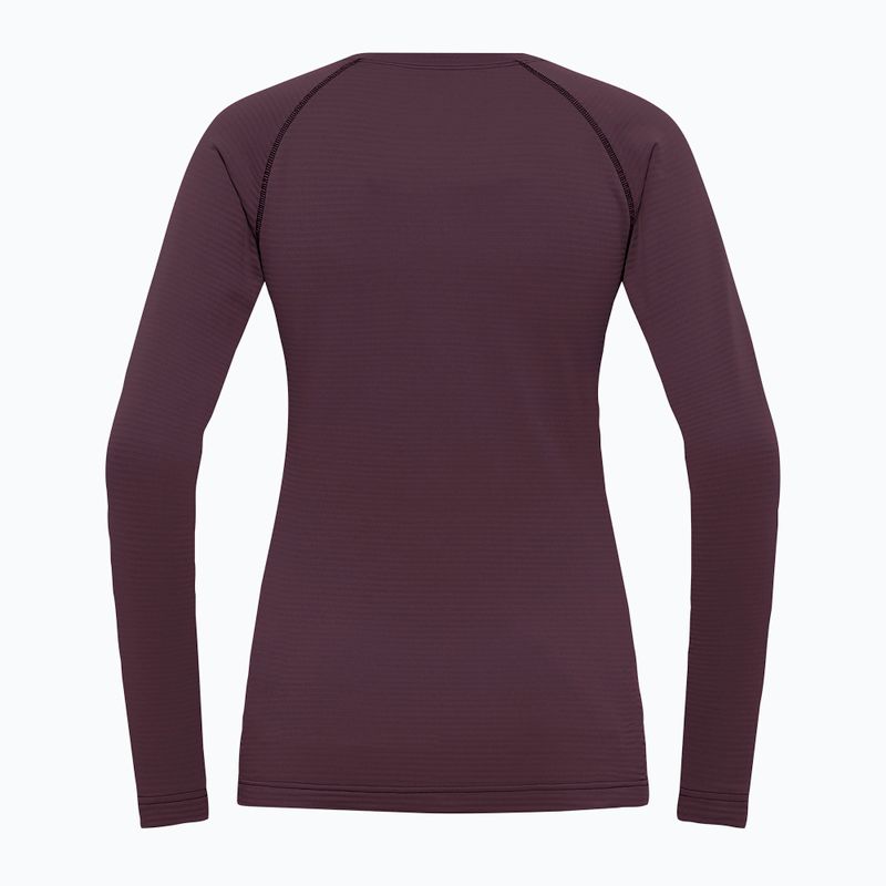Women's thermal top Jack Wolfskin Infinite Warm amaranth 4