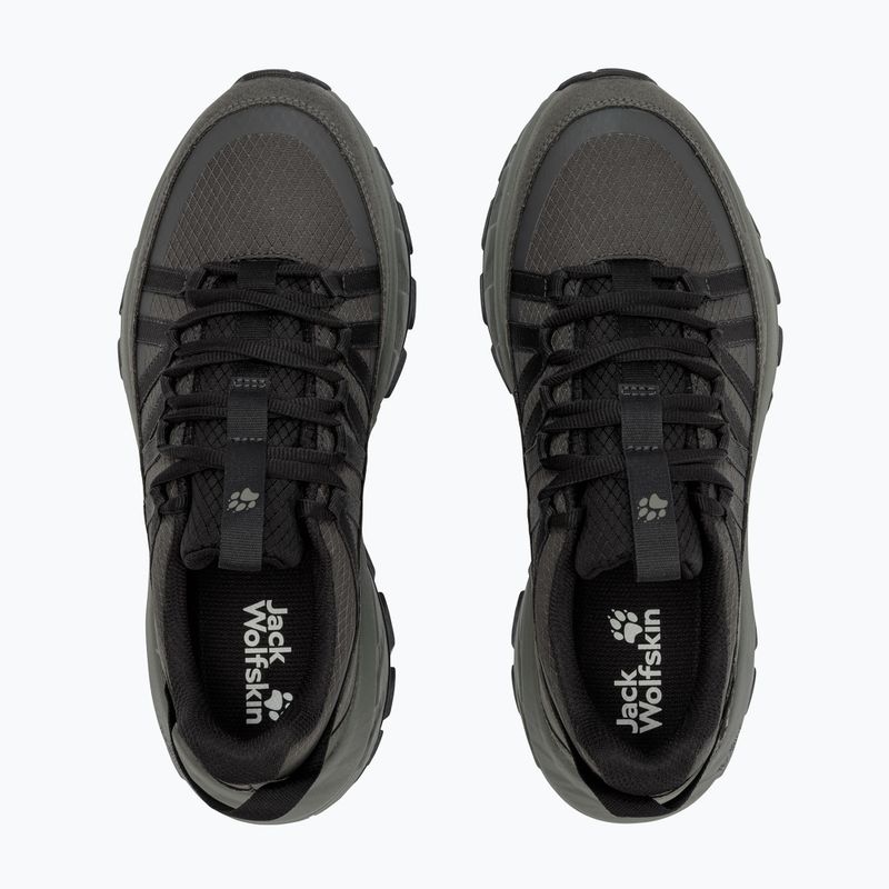 Women's hiking boots Jack Wolfskin Wild Hike Texapore Low black/phgantom 3