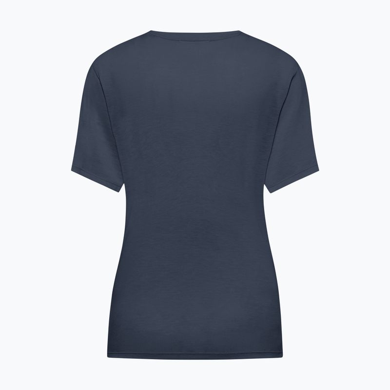 Women's trekking T-shirt Jack Wolfskin Vonnan midnight sky 6