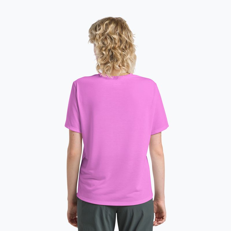 Women's trekking T-shirt Jack Wolfskin Vonnan foxglove 3