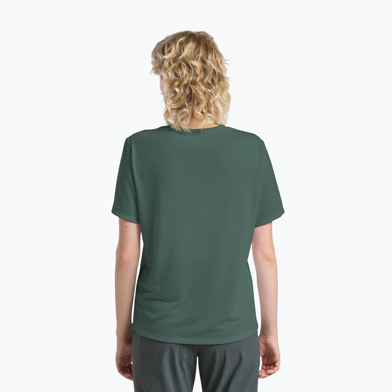Women's trekking T-shirt Jack Wolfskin Vonnan sago palm 3