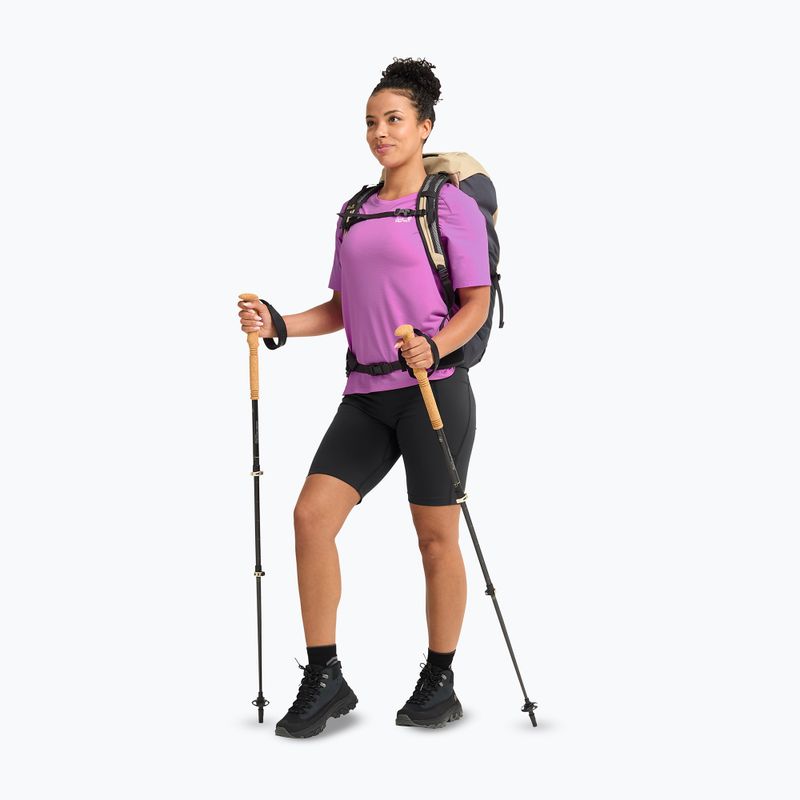 Women's trekking shorts Jack Wolfskin Wildstride black 2