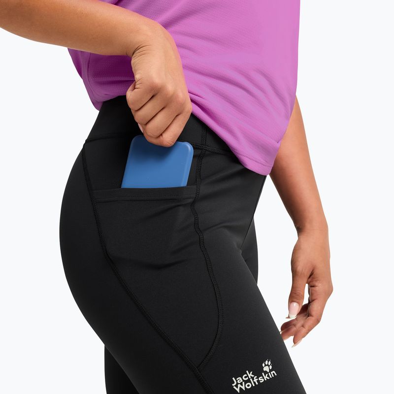 Women's trekking shorts Jack Wolfskin Wildstride black 5