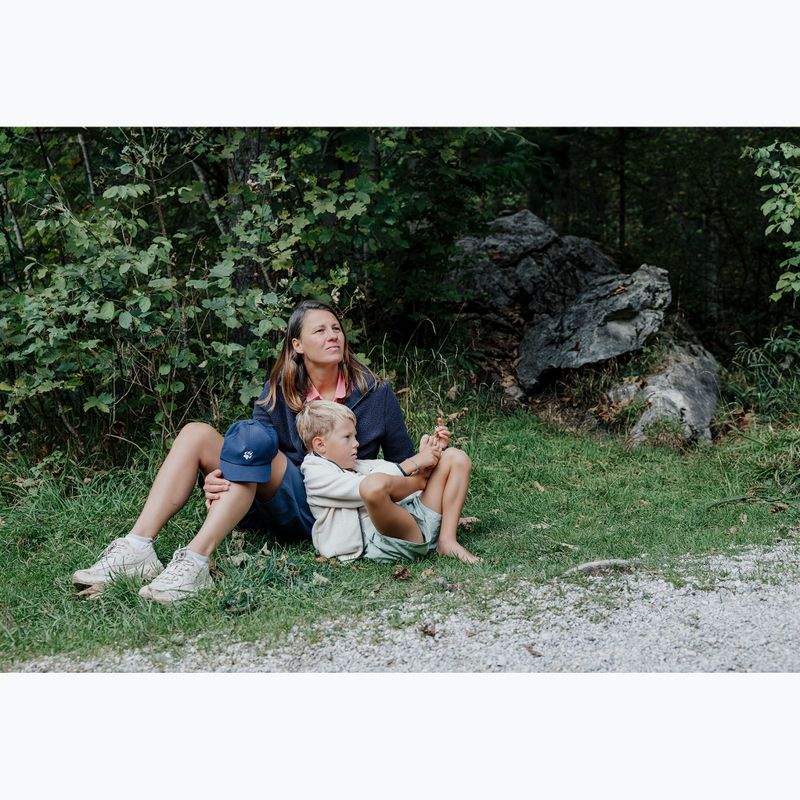 Women's fleece sweatshirt Jack Wolfskin Lite Curl Full Zip dark navy 9