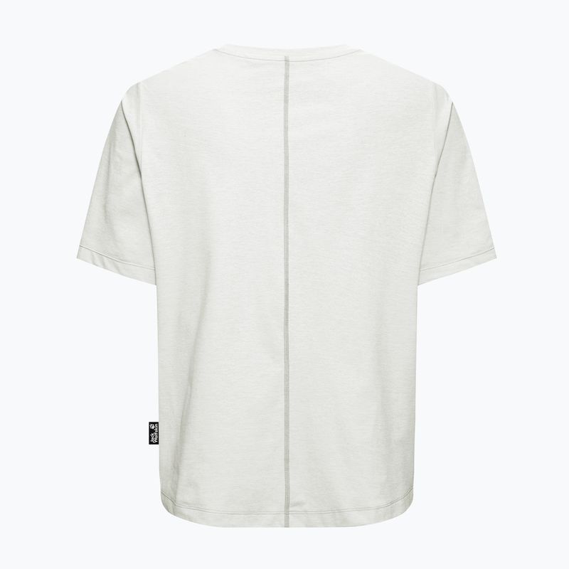 Women's trekking T-shirt Jack Wolfskin Travel T stark white 6