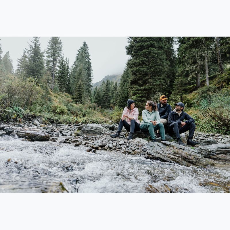 Men's fleece sweatshirt Jack Wolfskin Taunus 100 Half Zip black 10