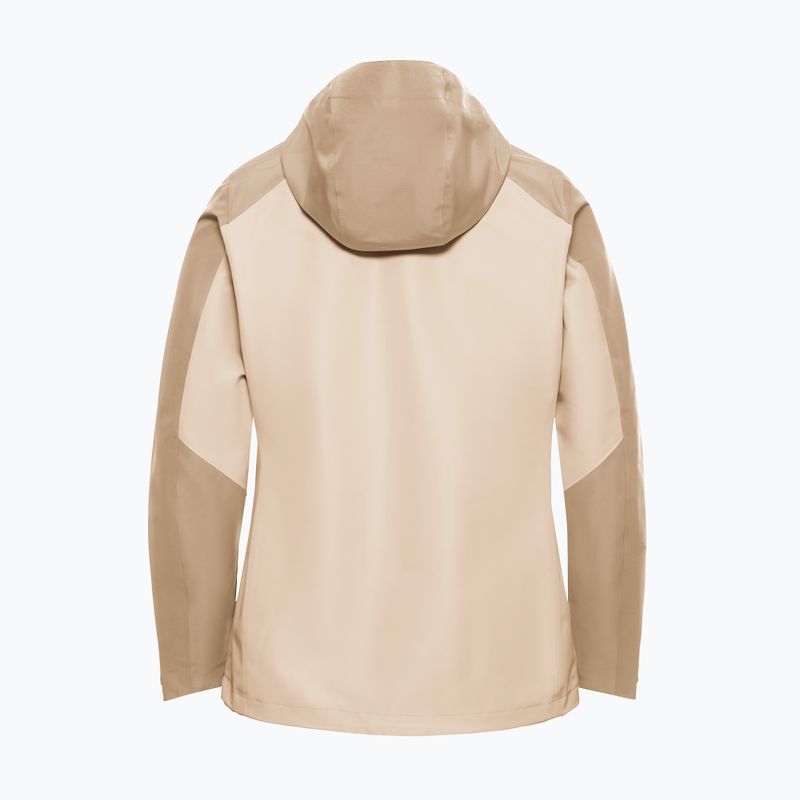 Women's rain jacket Jack Wolfskin Wildbound 2L oyster 9