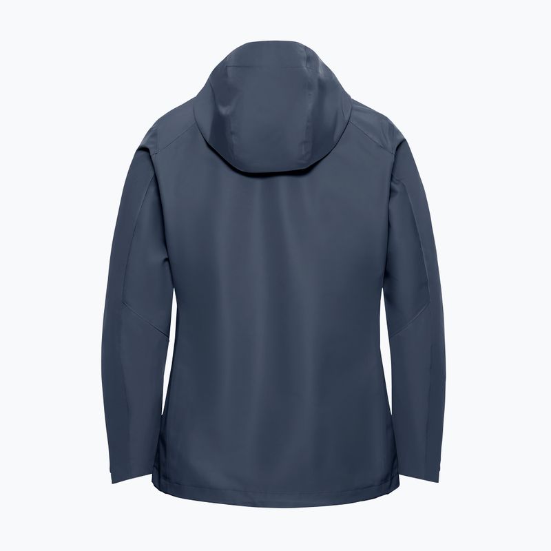 Women's rain jacket Jack Wolfskin Wildbound 2L midnight sky 9