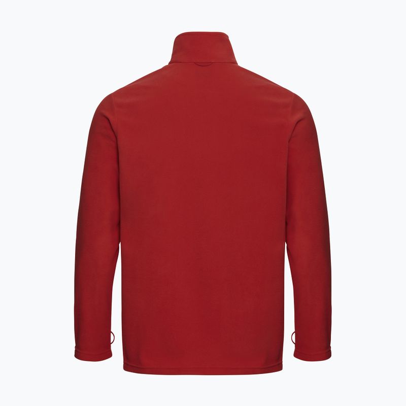 Men's fleece sweatshirt Jack Wolfskin Taunus 100 Full Zip siren red 8