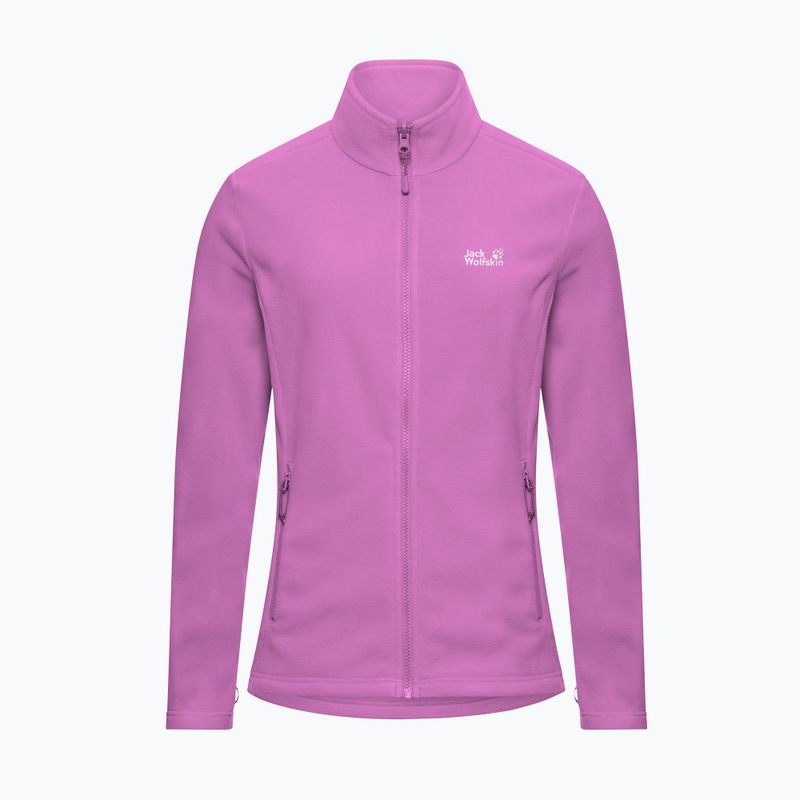 Women's fleece sweatshirt Jack Wolfskin Taunus 100 Full Zip foxglove 7