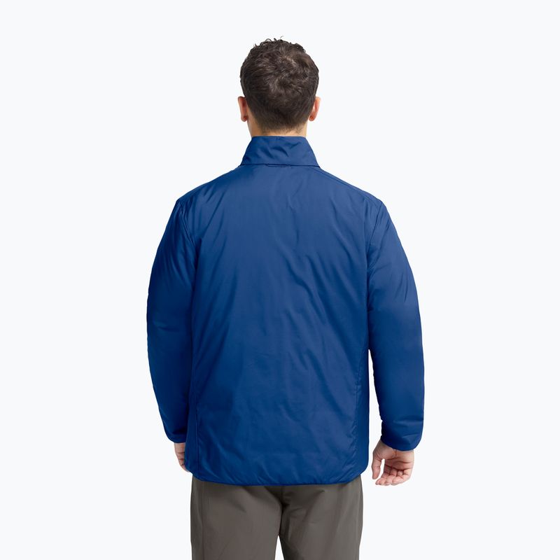 Men's insulated jacket Jack Wolfskin Trail Light Ins 2IN1 blue orchid 3