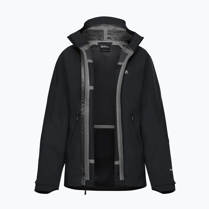 Women's rain jacket Jack Wolfskin Rockpaw 3L phantom 9