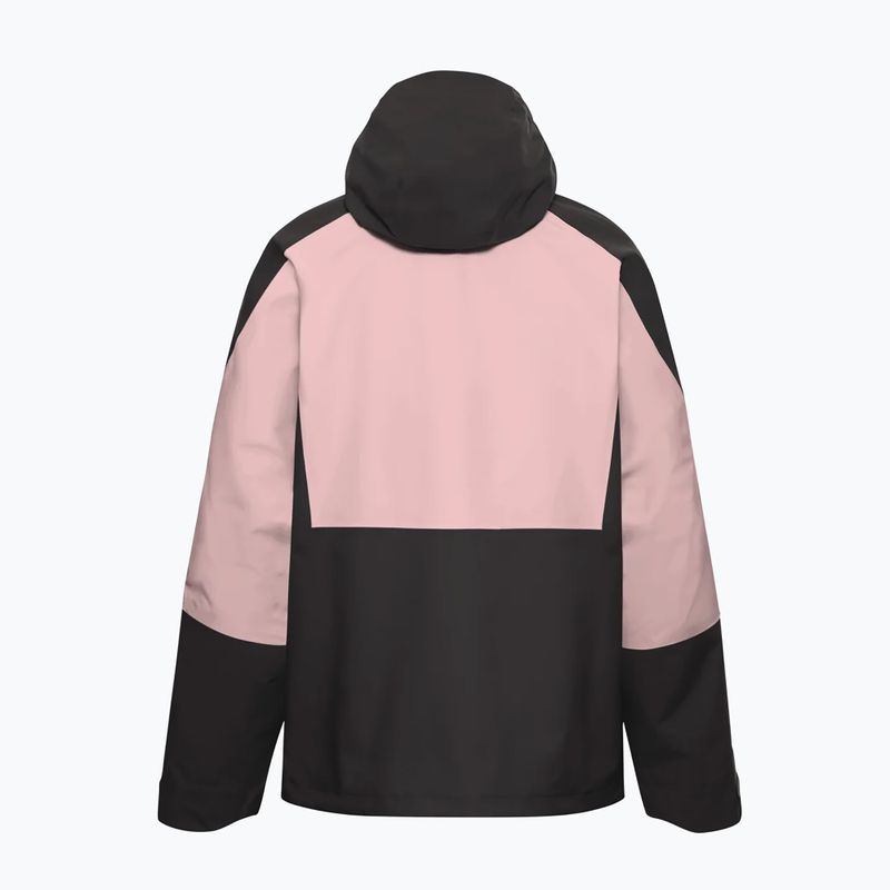 Women's rain jacket Jack Wolfskin Rockpaw 3L rosegarden 8