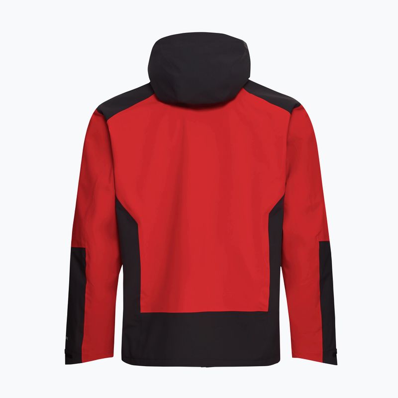 Men's rain jacket Jack Wolfskin Rockpaw 3L siren red 8