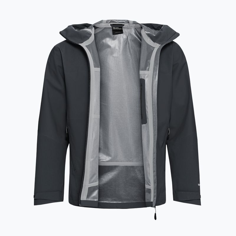 Men's rain jacket Jack Wolfskin Rockpaw 3L phantom 9