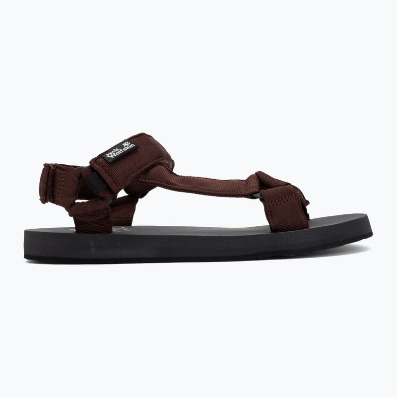 Men's sandals Jack Wolfskin Taiga dark mahogany 2