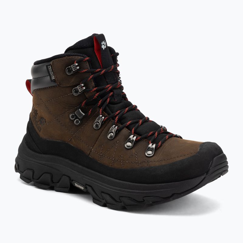 Men's hiking boots Jack Wolfskin Apex Hike Pro Leather Texapore Mid fawn