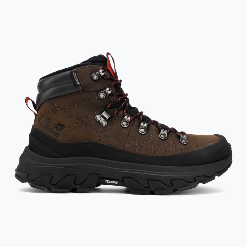 Men's hiking boots Jack Wolfskin Apex Hike Pro Leather Texapore Mid fawn 2
