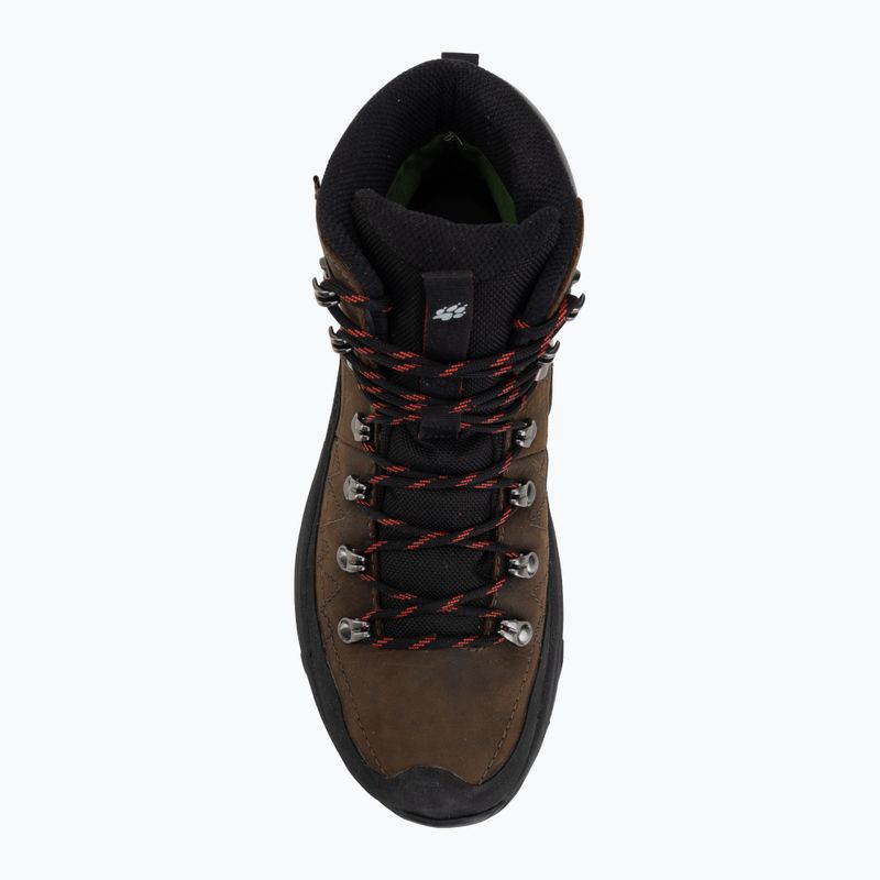 Men's hiking boots Jack Wolfskin Apex Hike Pro Leather Texapore Mid fawn 5