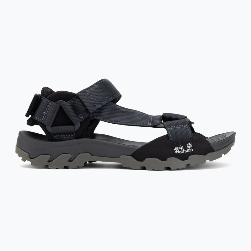 Women's sandals Jack Wolfskin Ridge black 2
