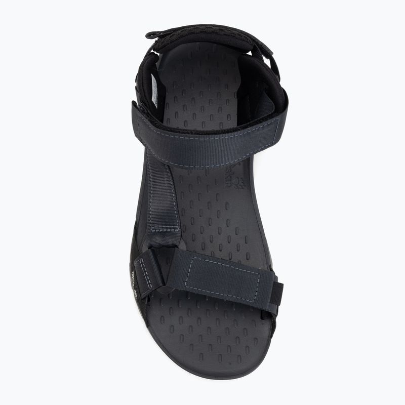 Women's sandals Jack Wolfskin Ridge black 5