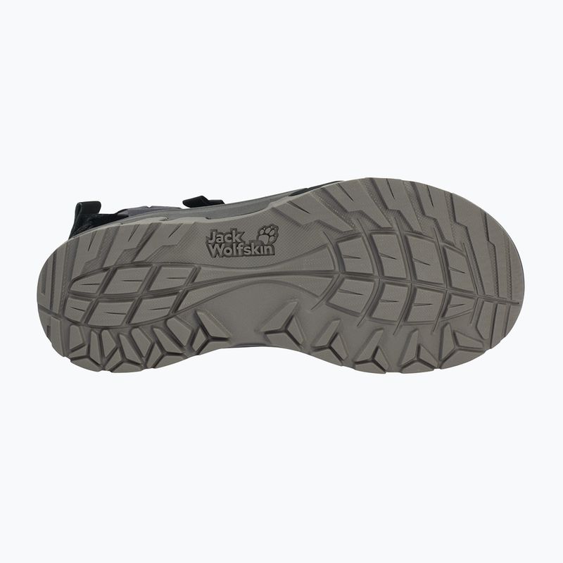 Women's sandals Jack Wolfskin Ridge black 5